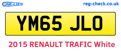 YM65JLO are the vehicle registration plates.