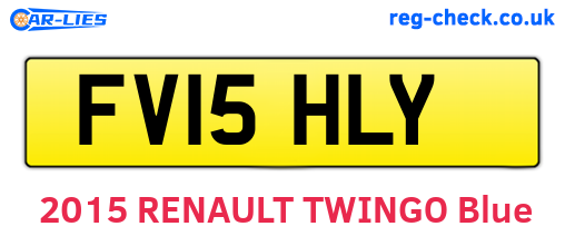 FV15HLY are the vehicle registration plates.