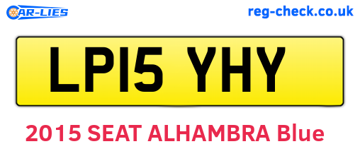 LP15YHY are the vehicle registration plates.