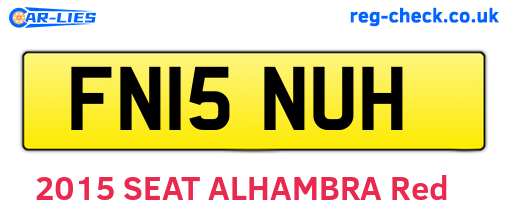 FN15NUH are the vehicle registration plates.