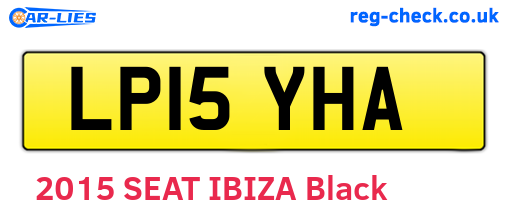 LP15YHA are the vehicle registration plates.
