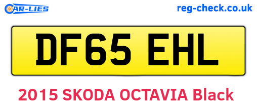 DF65EHL are the vehicle registration plates.