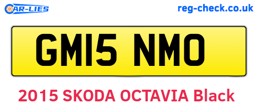 GM15NMO are the vehicle registration plates.