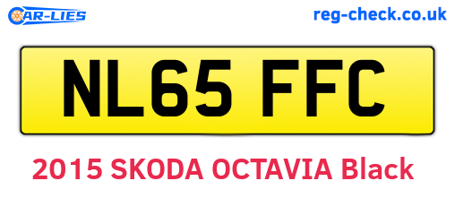 NL65FFC are the vehicle registration plates.
