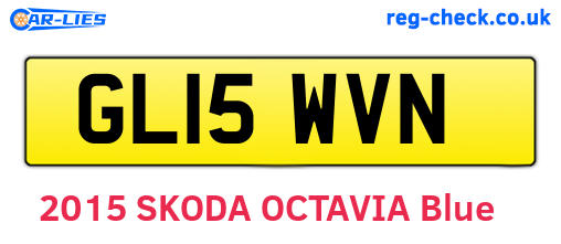 GL15WVN are the vehicle registration plates.