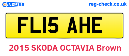 FL15AHE are the vehicle registration plates.