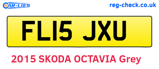 FL15JXU are the vehicle registration plates.