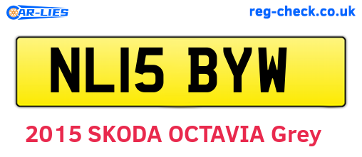 NL15BYW are the vehicle registration plates.