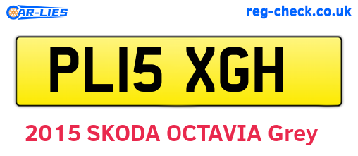 PL15XGH are the vehicle registration plates.