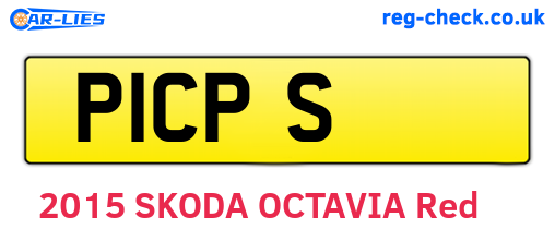 P1CPS are the vehicle registration plates.