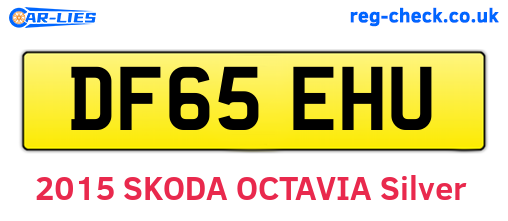 DF65EHU are the vehicle registration plates.