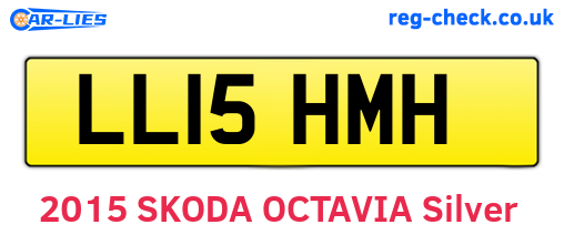 LL15HMH are the vehicle registration plates.
