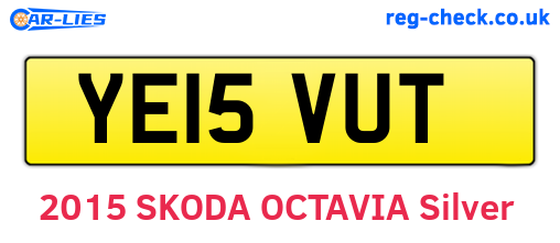 YE15VUT are the vehicle registration plates.