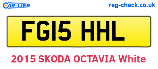 FG15HHL are the vehicle registration plates.