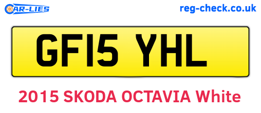 GF15YHL are the vehicle registration plates.
