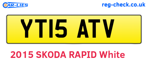 YT15ATV are the vehicle registration plates.
