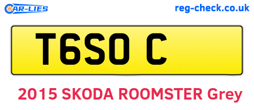 T6SOC are the vehicle registration plates.