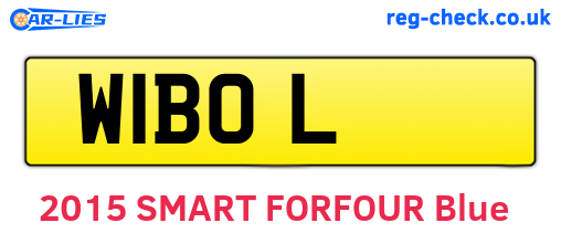 W1BOL are the vehicle registration plates.