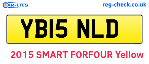 YB15NLD are the vehicle registration plates.