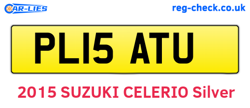 PL15ATU are the vehicle registration plates.