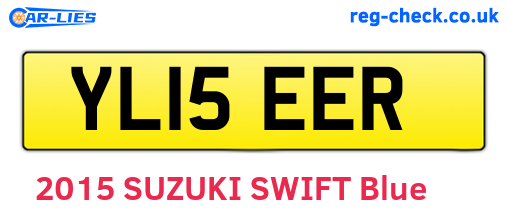 YL15EER are the vehicle registration plates.