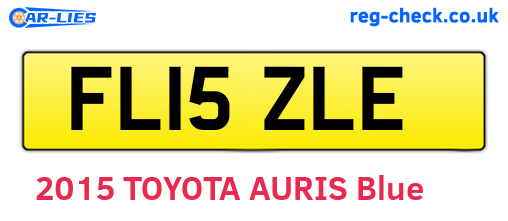 FL15ZLE are the vehicle registration plates.