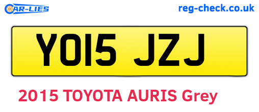 YO15JZJ are the vehicle registration plates.
