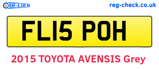FL15POH are the vehicle registration plates.
