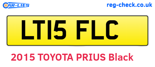LT15FLC are the vehicle registration plates.