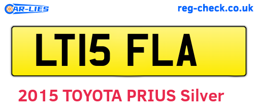 LT15FLA are the vehicle registration plates.