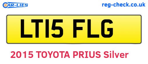 LT15FLG are the vehicle registration plates.