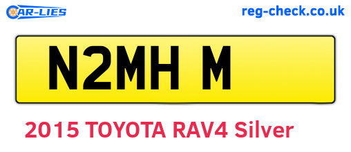 N2MHM are the vehicle registration plates.