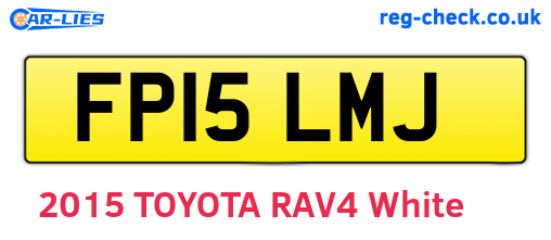 FP15LMJ are the vehicle registration plates.
