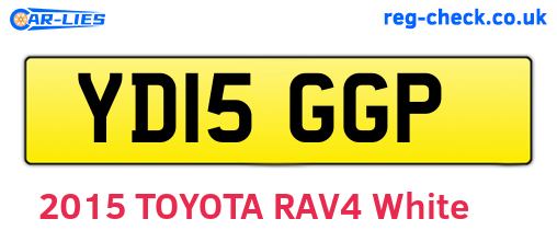 YD15GGP are the vehicle registration plates.