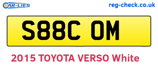 S88COM are the vehicle registration plates.