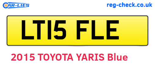LT15FLE are the vehicle registration plates.