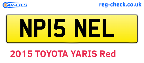 NP15NEL are the vehicle registration plates.
