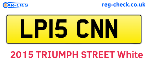 LP15CNN are the vehicle registration plates.