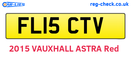FL15CTV are the vehicle registration plates.