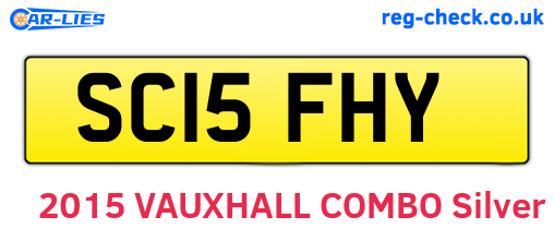SC15FHY are the vehicle registration plates.