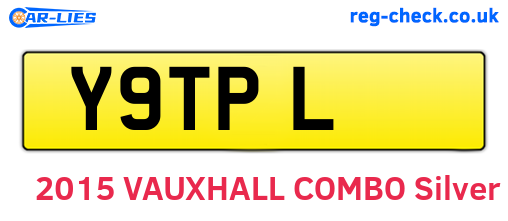 Y9TPL are the vehicle registration plates.