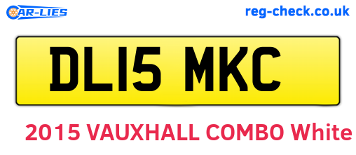 DL15MKC are the vehicle registration plates.