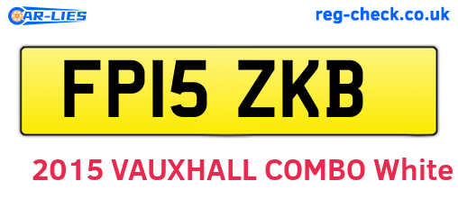 FP15ZKB are the vehicle registration plates.