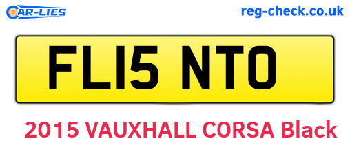 FL15NTO are the vehicle registration plates.