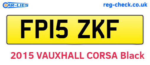 FP15ZKF are the vehicle registration plates.