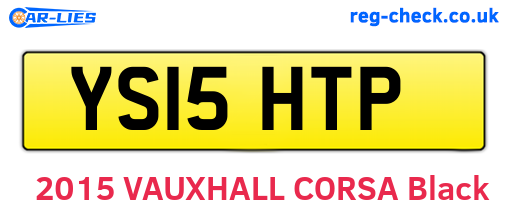 YS15HTP are the vehicle registration plates.