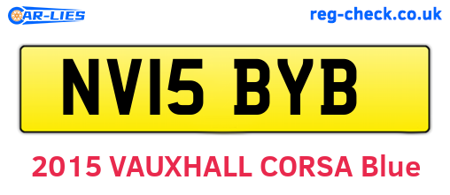 NV15BYB are the vehicle registration plates.