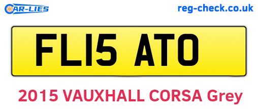 FL15ATO are the vehicle registration plates.