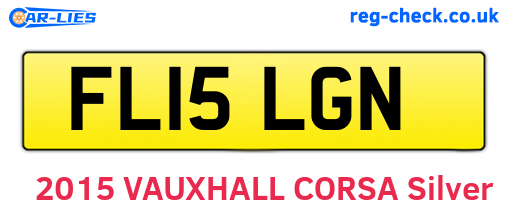 FL15LGN are the vehicle registration plates.