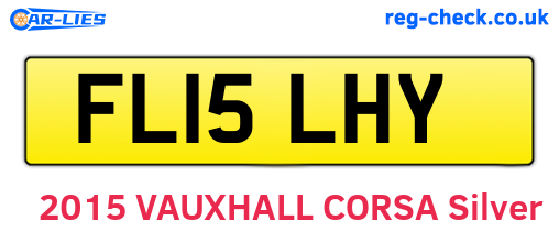 FL15LHY are the vehicle registration plates.